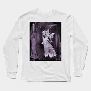 Grey Angel Long Sleeve T-Shirt